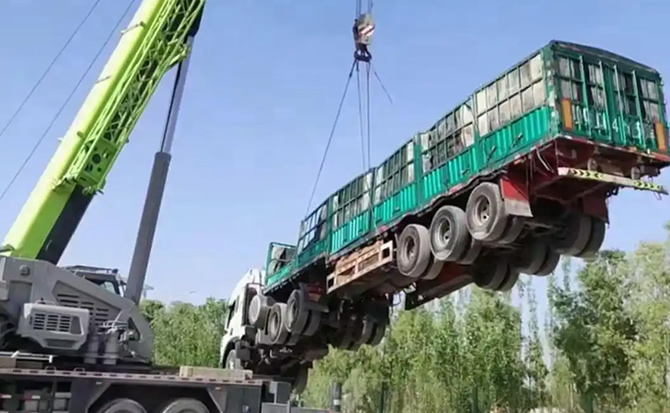 涵江区道路脱困救援案例